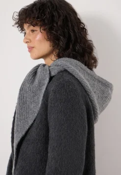 Knitted Hooded Scarf