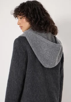 Knitted Hooded Scarf