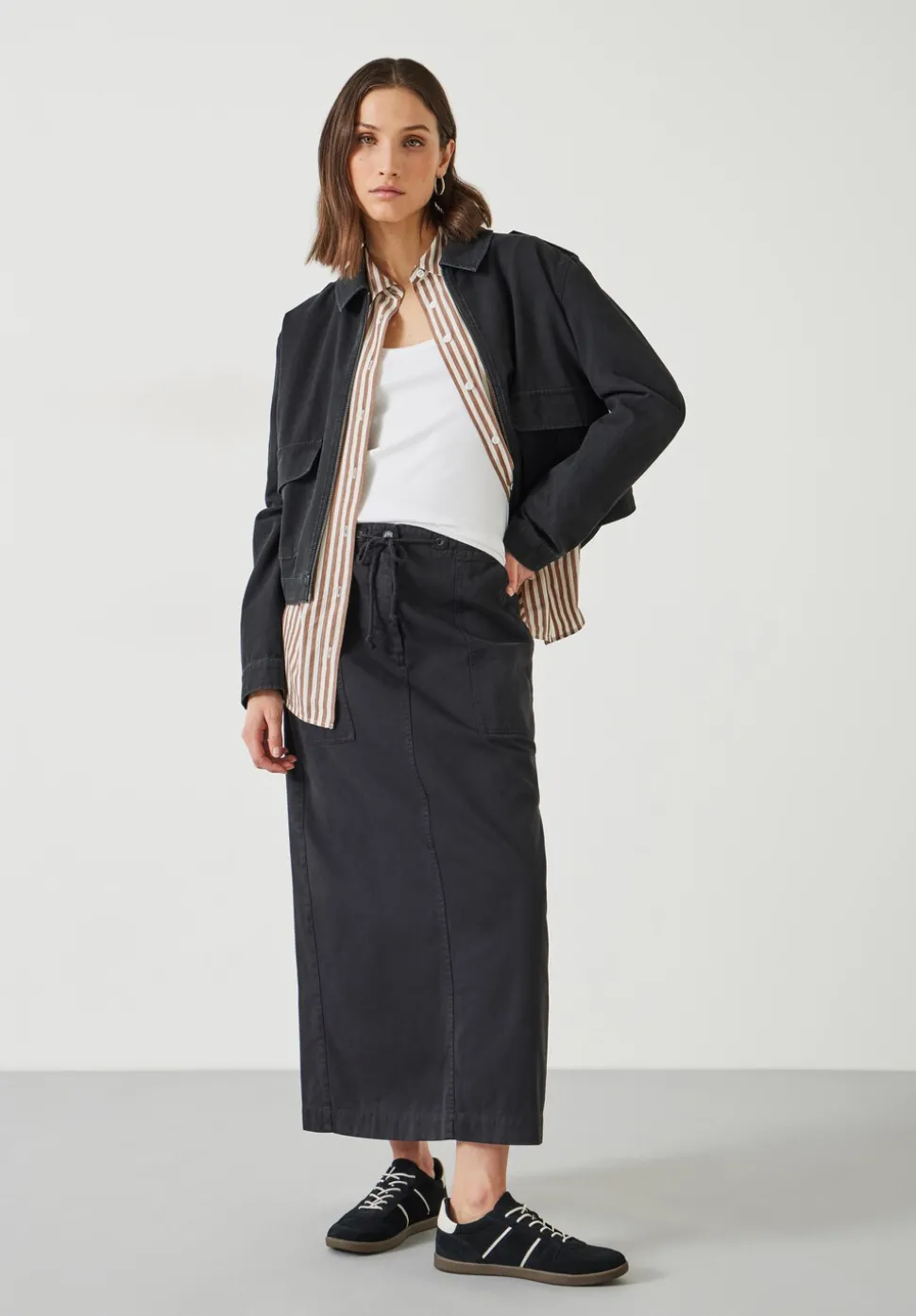Kristen Cargo Maxi Skirt