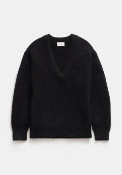Lacey V Neck Alpaca Blend Jumper