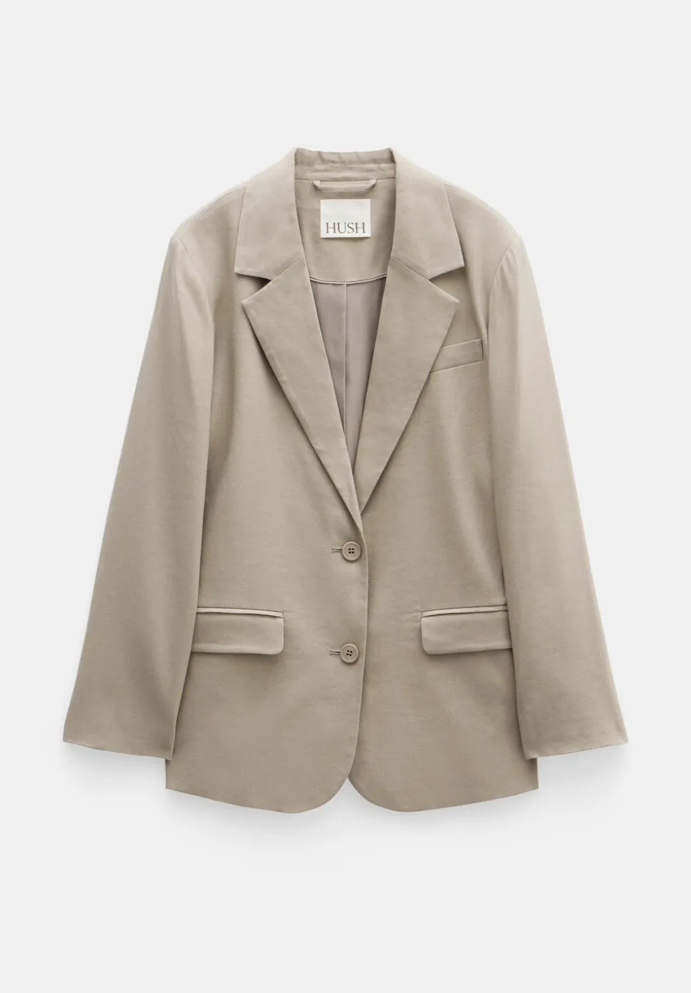 Lana Relaxed Linen Blend Blazer