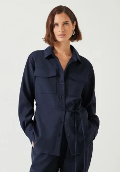 Lara Utility Wool Shirt