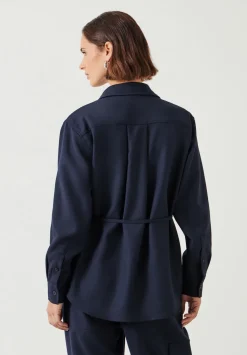 Lara Utility Wool Shirt