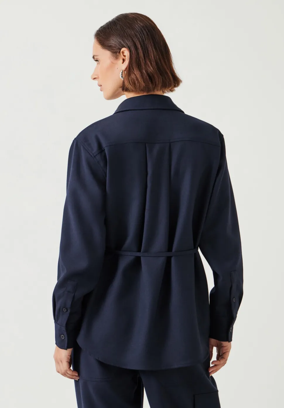 Lara Utility Wool Shirt