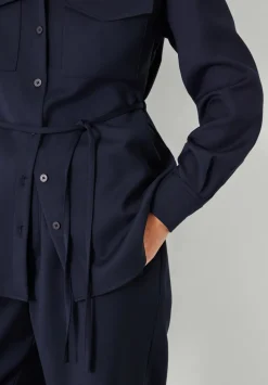 Lara Utility Wool Shirt