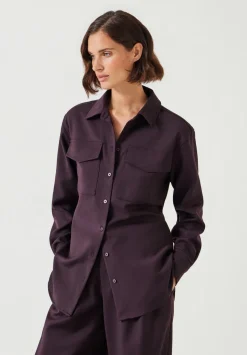 Lara Utility Wool Shirt