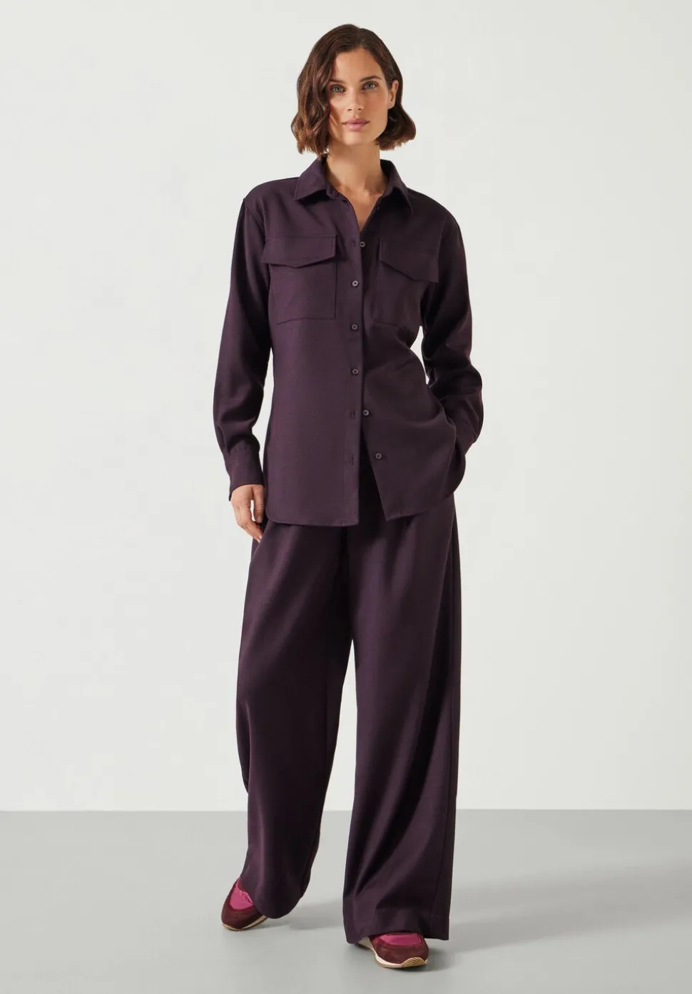 Lara Utility Wool Shirt