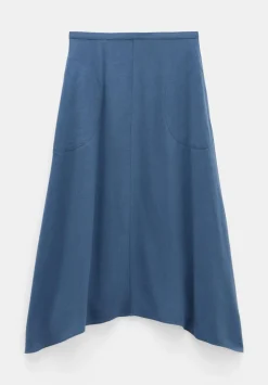Layla Textured Midi Skirt