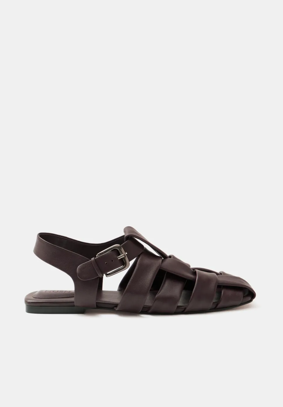 Leather Caged Fisherman Sandals