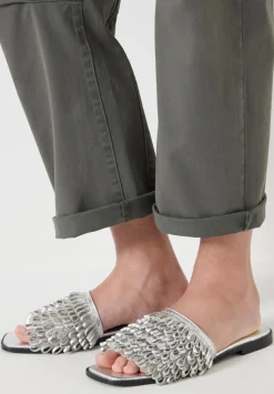 Leather Fringe Sandals