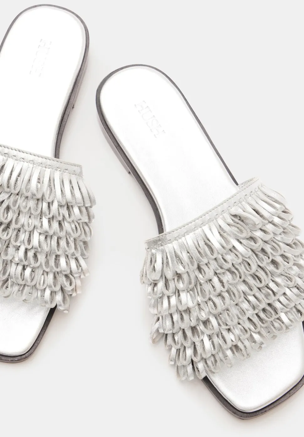 Leather Fringe Sandals