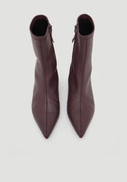 Leather Sock Fit Boots