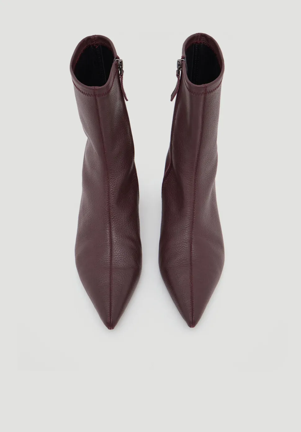 Leather Sock Fit Boots