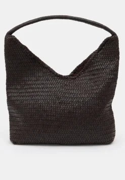 Leather Weave Tote