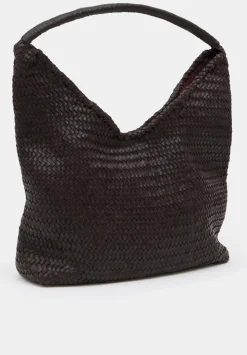 Leather Weave Tote