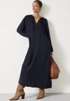 Leilani Gathered Midi Dress