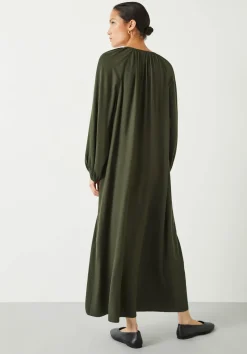 Leilani Gathered Midi Dress