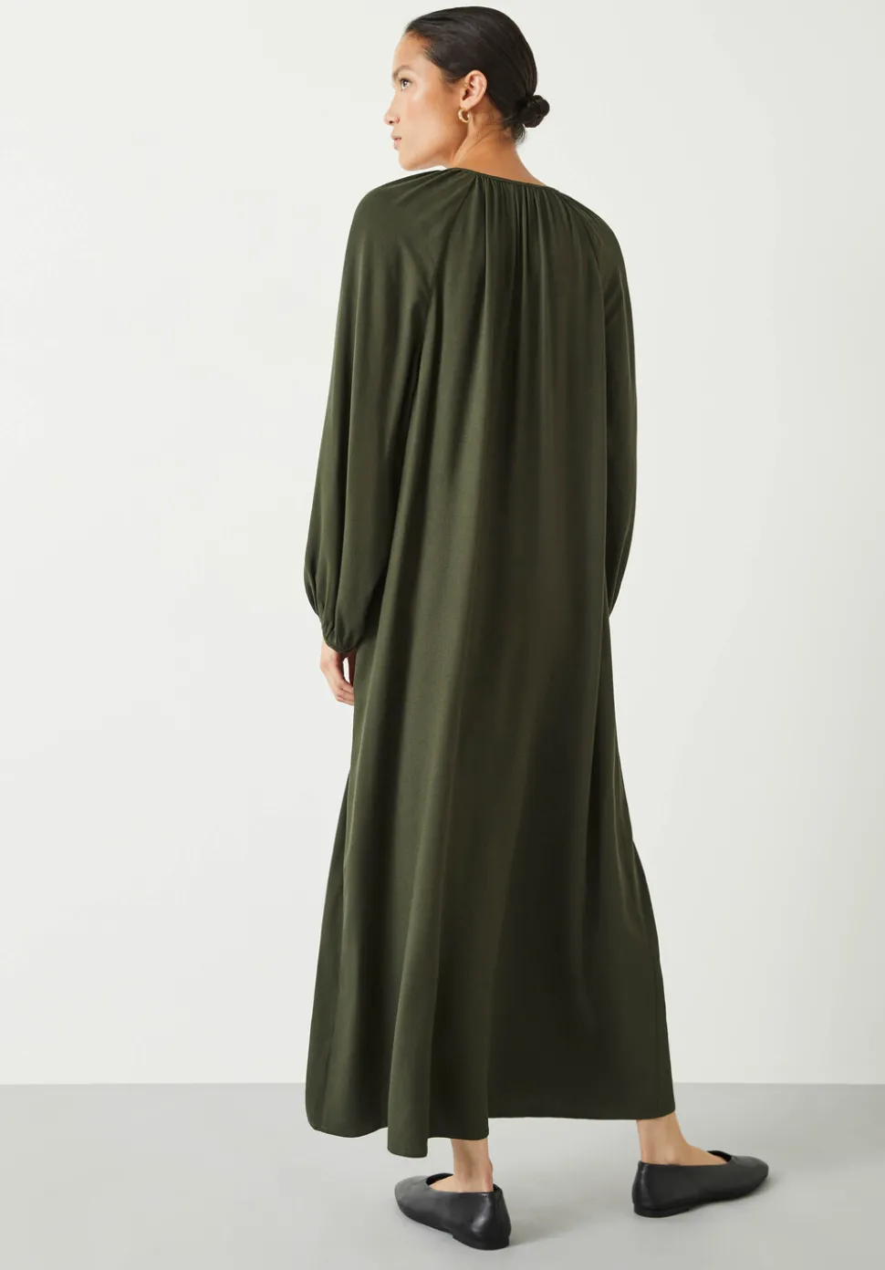 Leilani Gathered Midi Dress