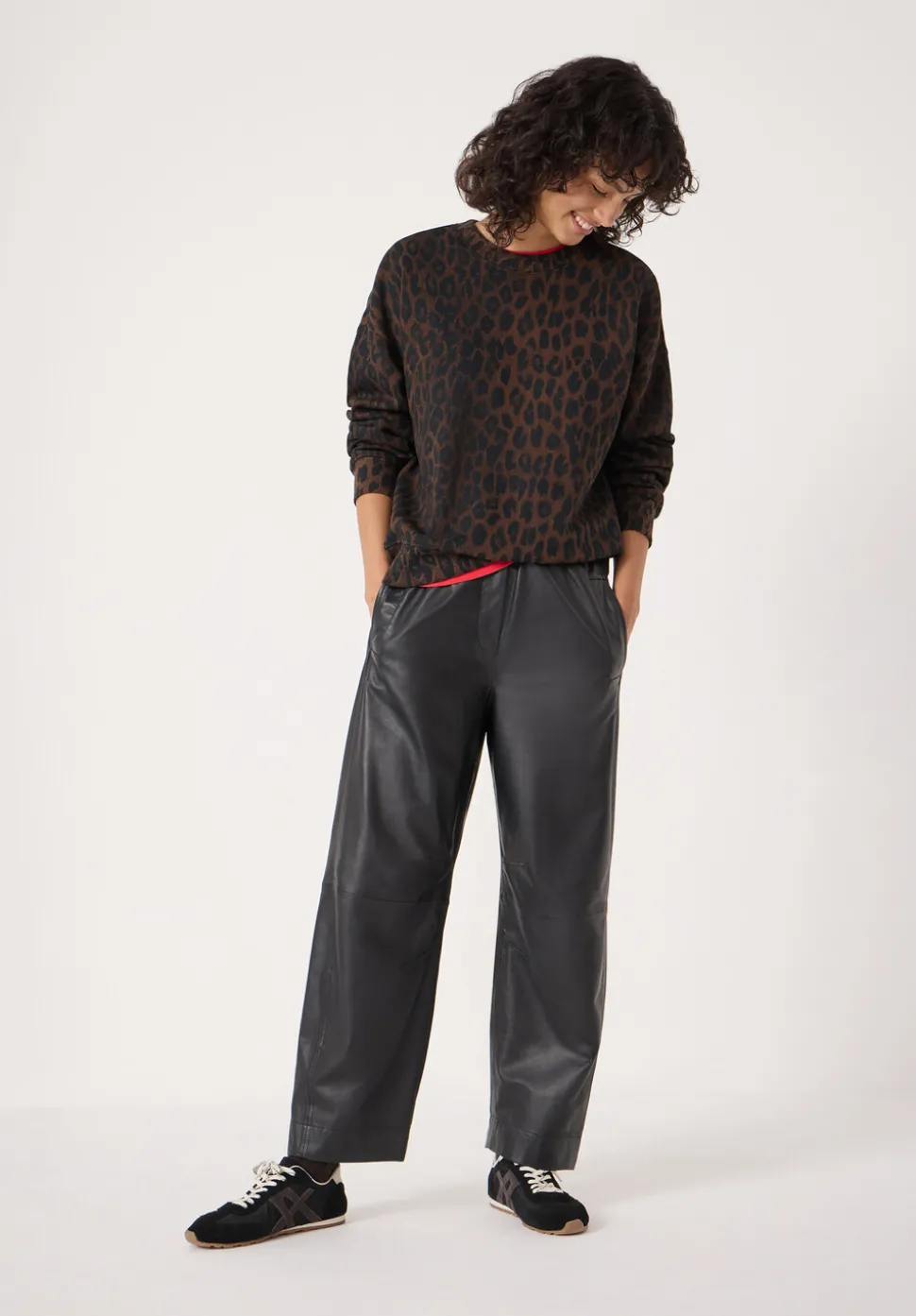 Leopard Print Sweatshirt