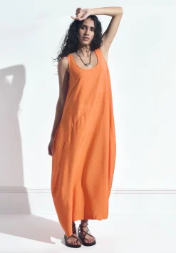 Liddie Air Flow Barrel Tank Dress