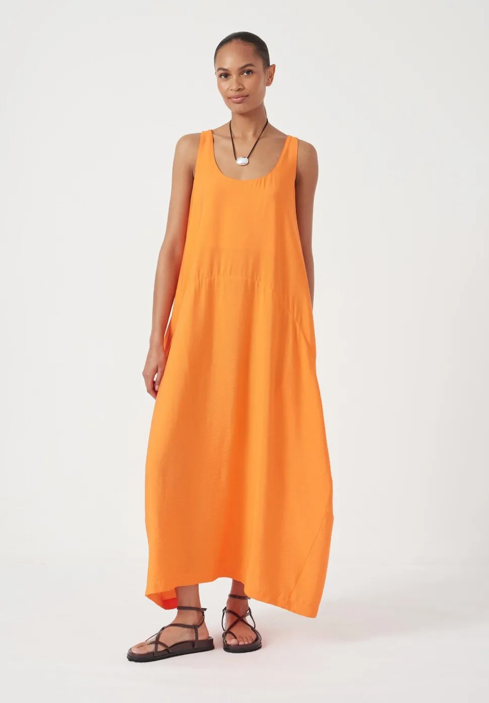 Liddie Air Flow Barrel Tank Dress