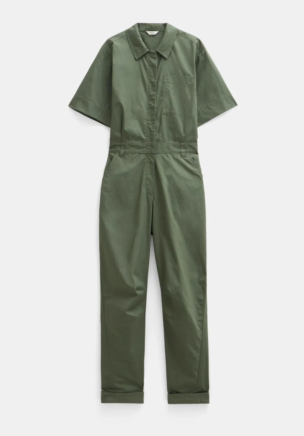 Lightweight Cotton Utility Jumpsuit