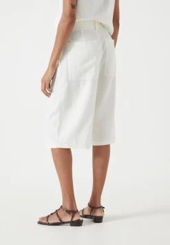 Linen Blend Lya Bermuda Shorts
