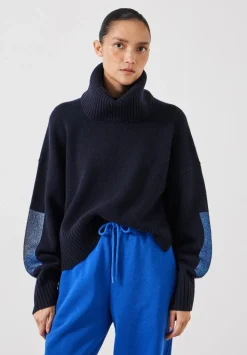 Livvy Merino Wool Detachable Roll Neck Jumper