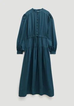 Long Sleeve Air Flow Shirt Dress