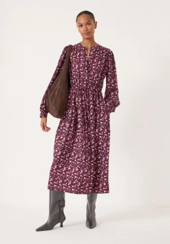 Long Sleeve Air Flow Shirt Dress