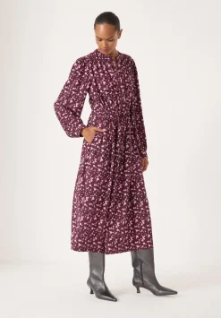 Long Sleeve Air Flow Shirt Dress