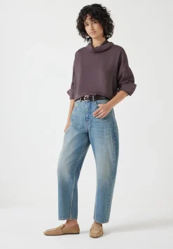 Long Sleeve Cowl Neck Top