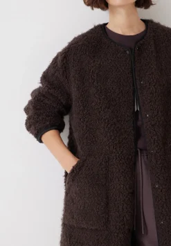 Longline Faux Fur Coat