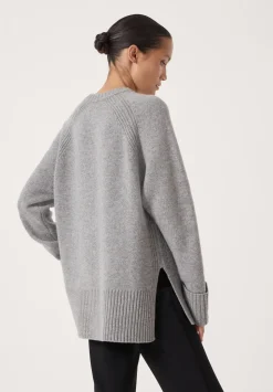 Longline Merino Wool Jumper