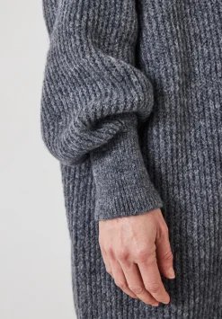 Loretta Longline Fluffy Cardigan With Alpaca