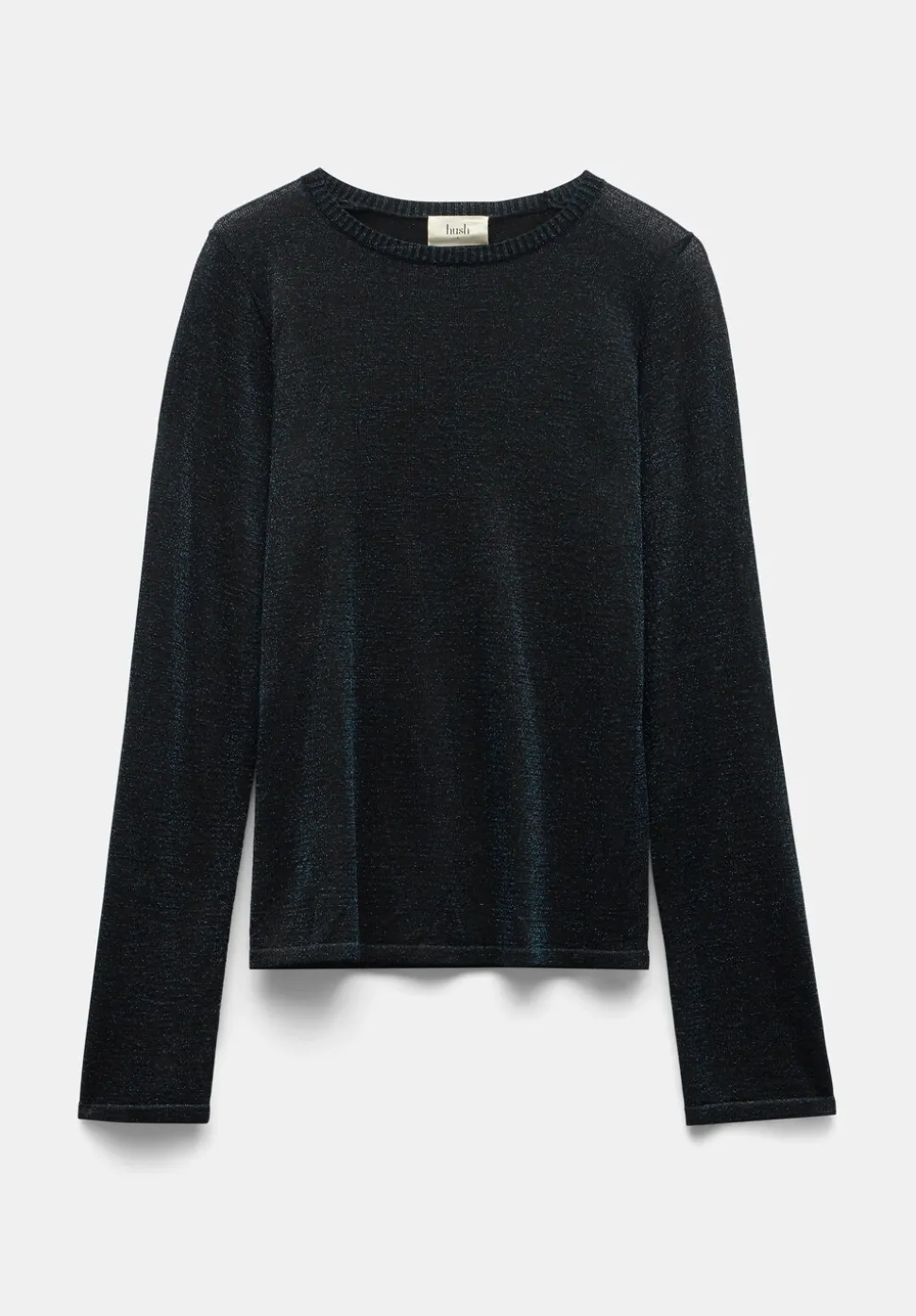Lorine Metallic Crew Jumper