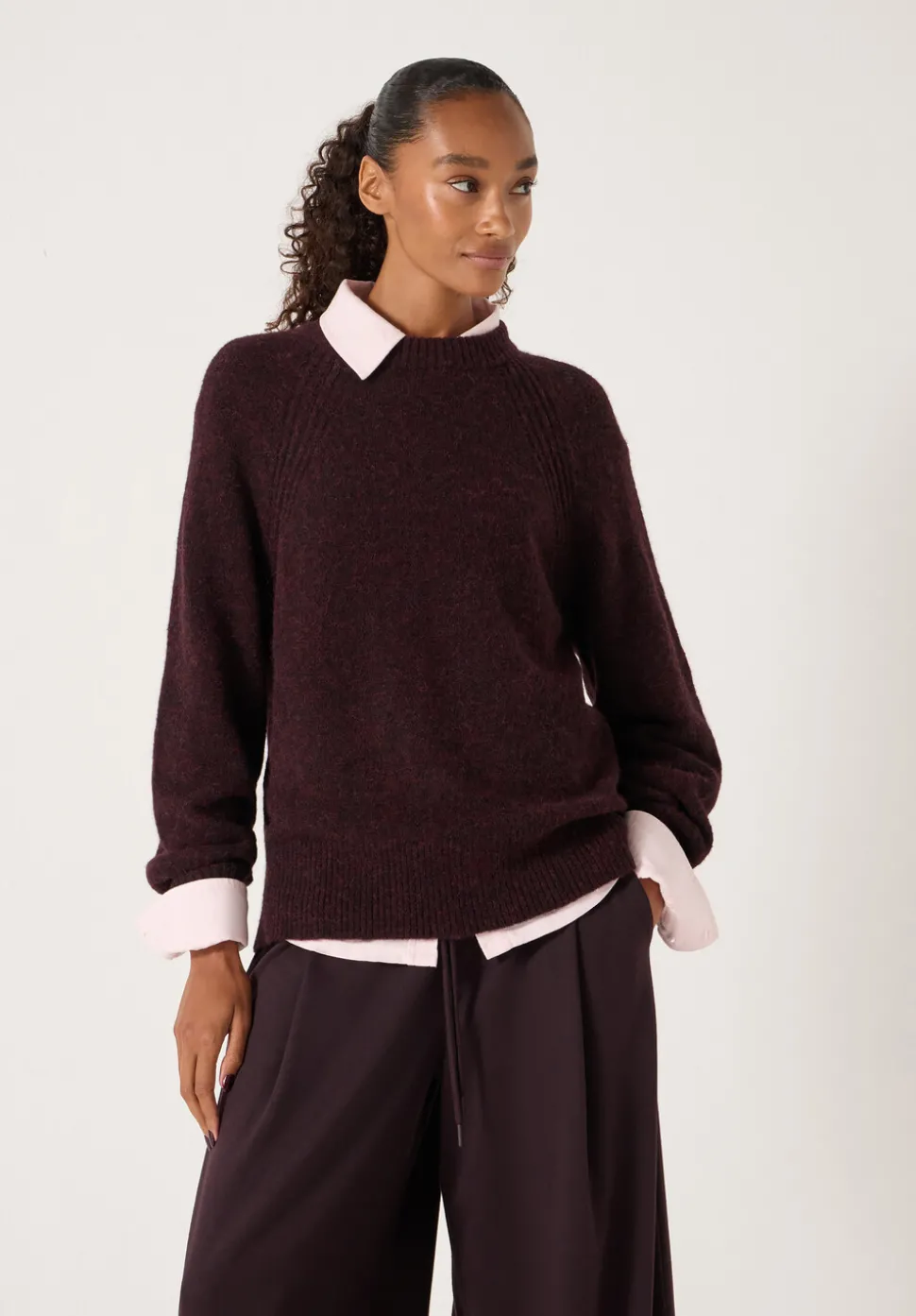 Lorna Relaxed Wool Blend Jumper