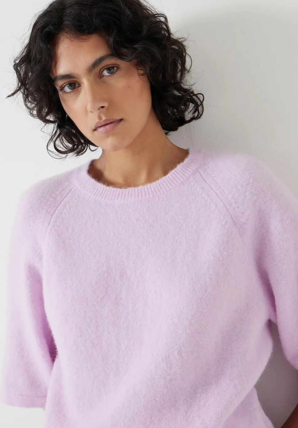 Lucia Knitted Crew Neck T-shirt