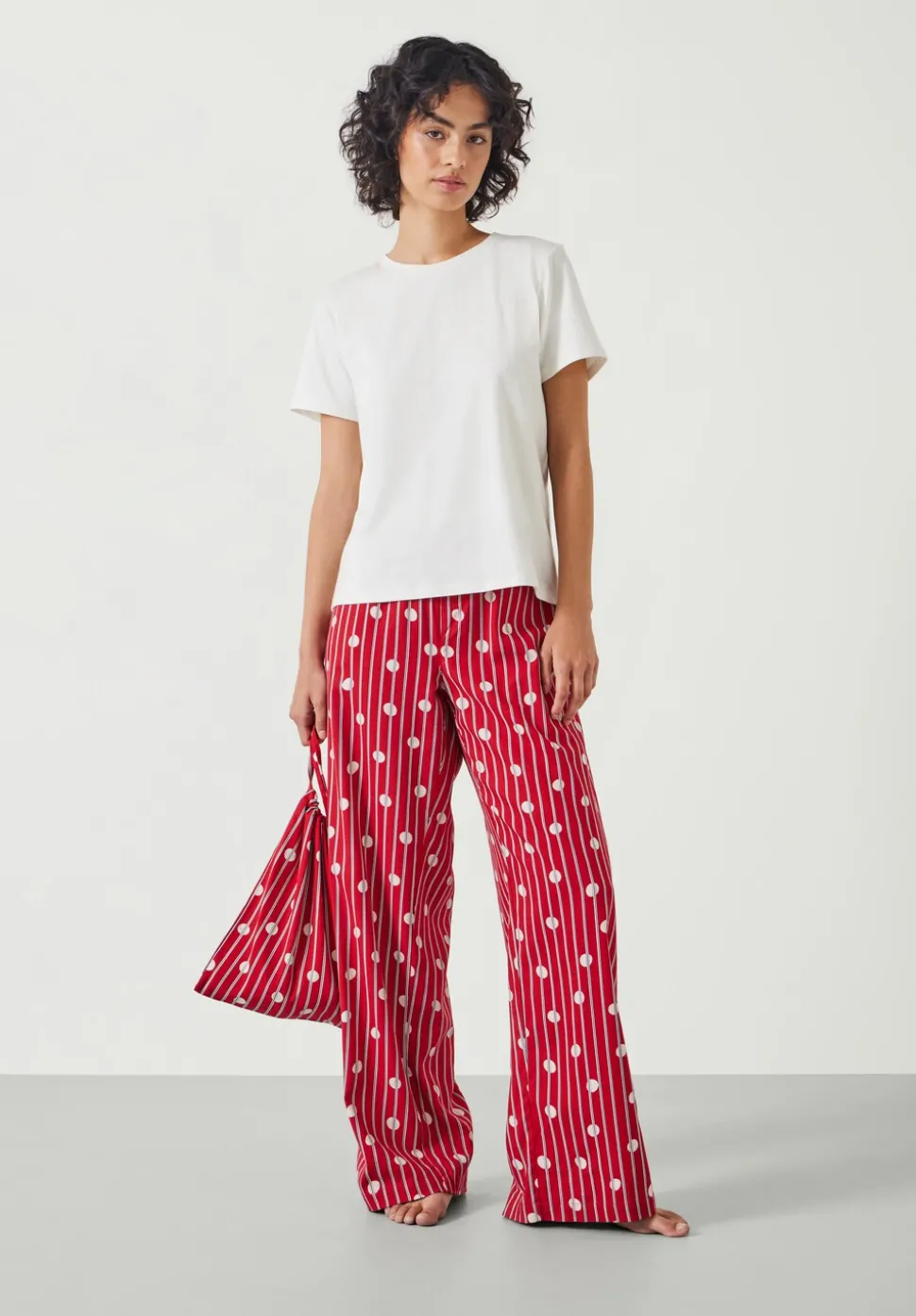 Lucy Cotton Viscose T-Shirt Pyjama Set