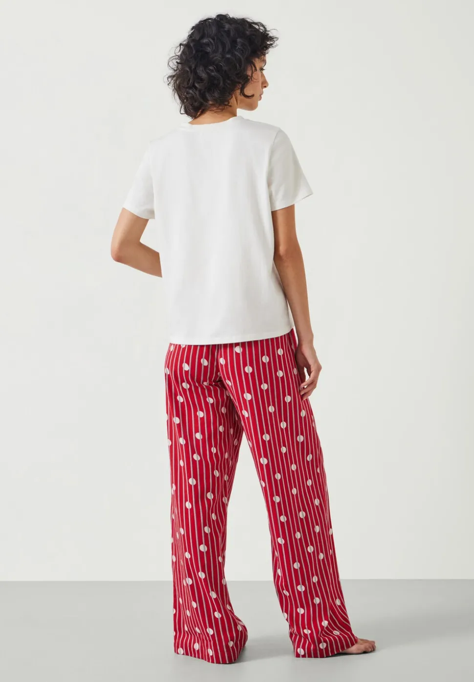Lucy Cotton Viscose T-Shirt Pyjama Set