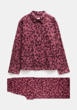 Luella Flannel Animal Print Pyjama Set