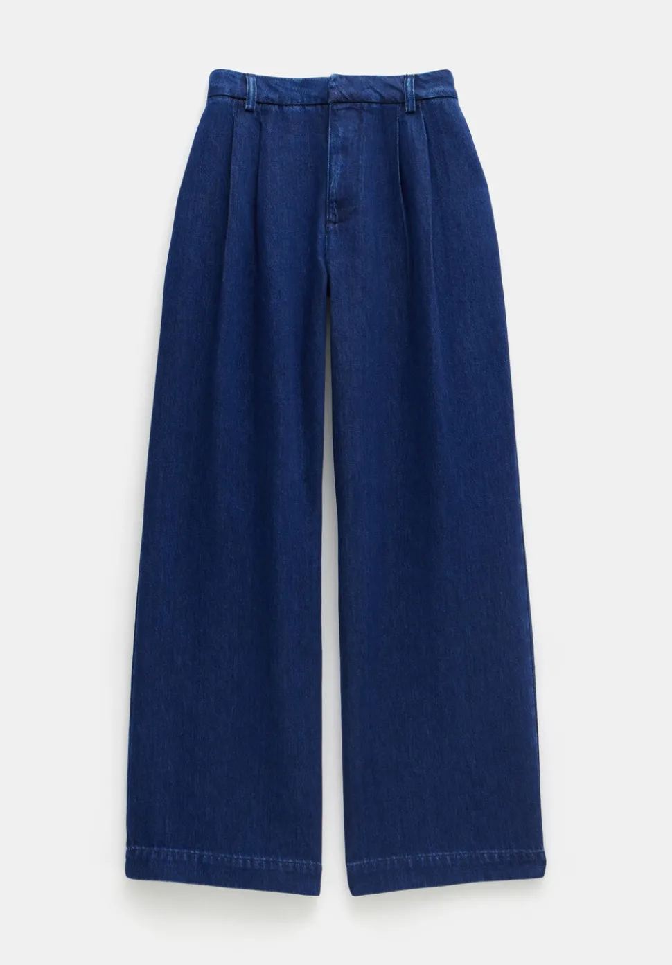Lya Pleated Wide Leg Jeans