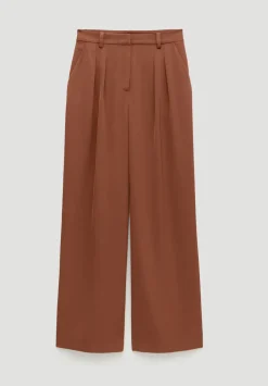 Lya Satin Twill Wide Leg Trousers