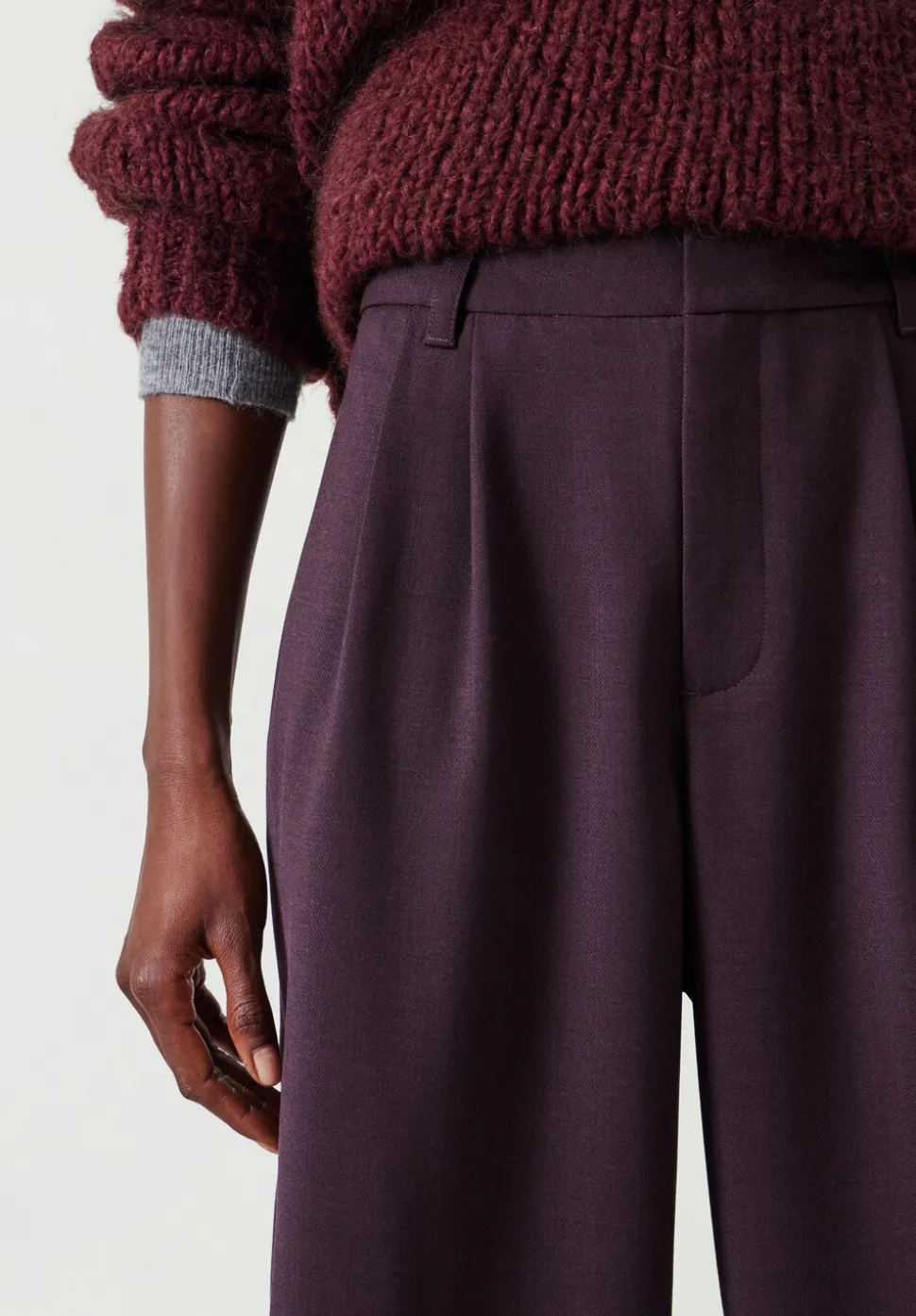 Lya Wool Trousers