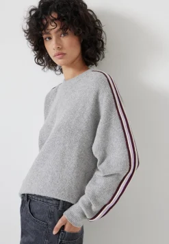 Lydia Ottoman Stripe Crew Neck Jumper