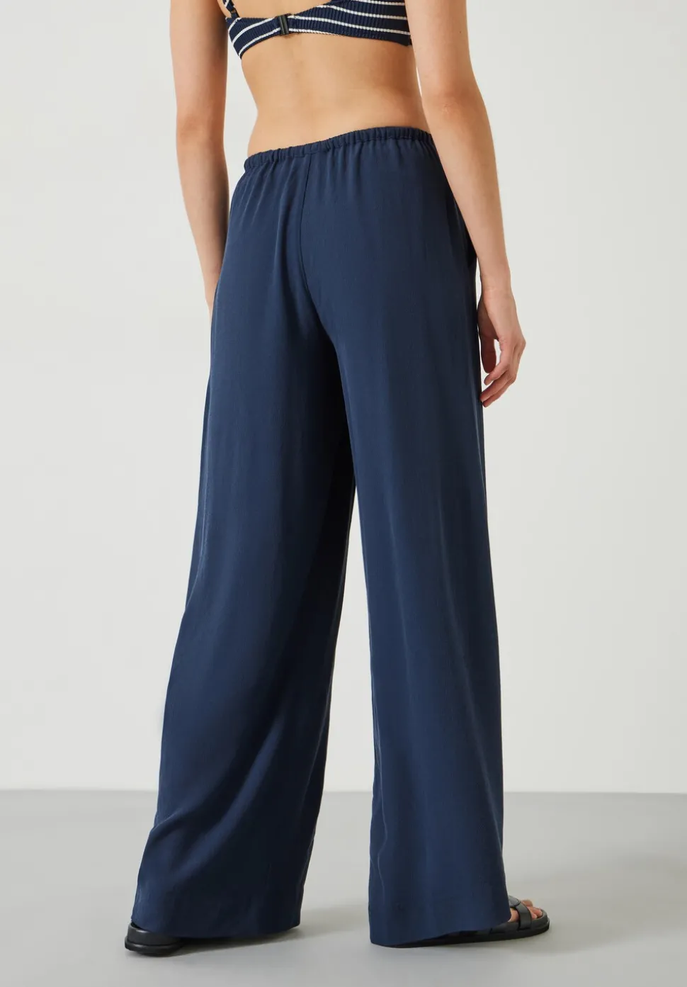 Lyra Oversized Tie Waist Trousers