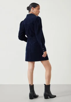 Mariella Cord Mini Dress