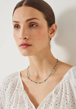 Maura Glass Bead Necklace