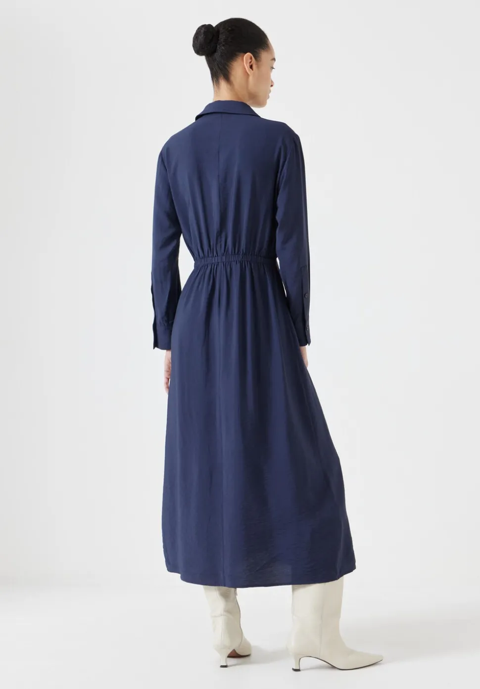 Maya Air Flow Front Tie Maxi Dress