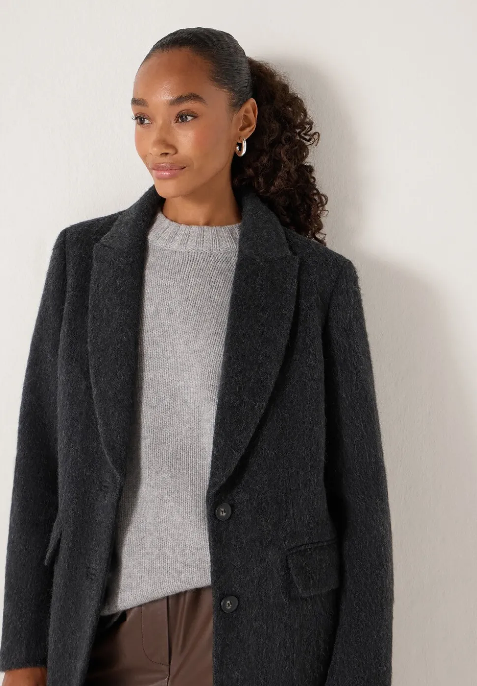 Meridah Italian Wool Coat